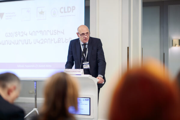 "OECD/G20 Principles of Corporate Governance" Worskop in Armenia
